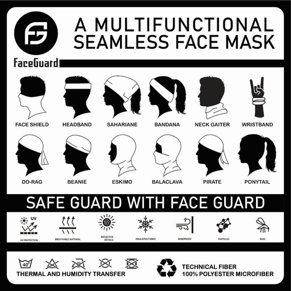 HooRag - Under Control - Gamer - Neck Gaiter - Picture 2 of 2